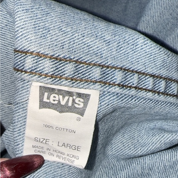 Men's Levi’s Silver tab denim Jacket - Picture 4 of 4